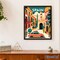 Figured'Art Paint by Numbers for Adults Travel Poster Seville 16"x20" - Craft Art Painting DIY Kit Rolled Canvas Without Frame